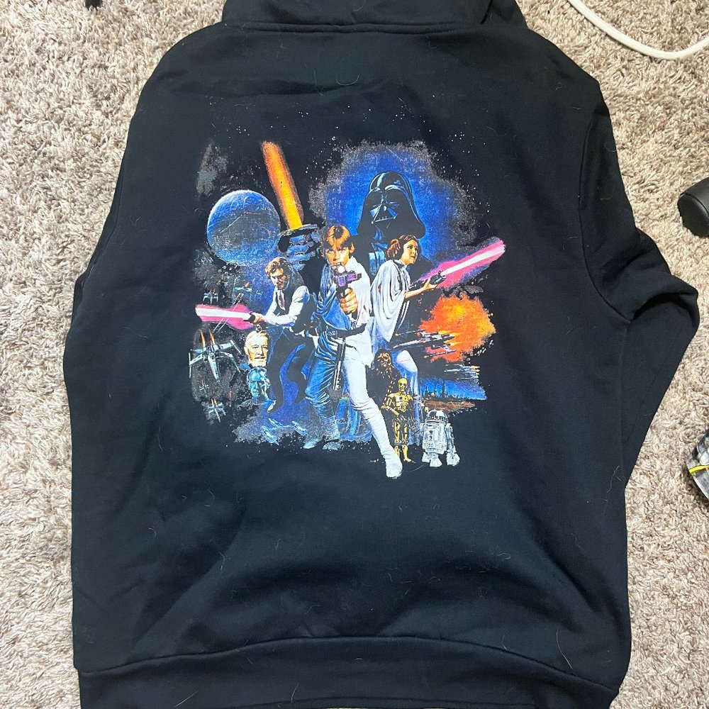 star wars hoodie (unisex, L)
